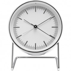 Alarm Clock Levin Silver 10x12cm